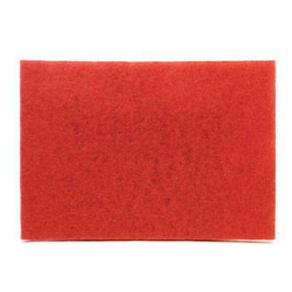 Pinpoint 20 x 14 in. Buffer Floor Pad, Red, 10PK PI943792 - main